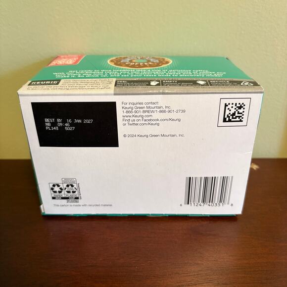 Keurig - Donut Shop Regular - Medium Roast Coffee - 4x 10 K-Cups Boxes - New - Picture 4 of 4
